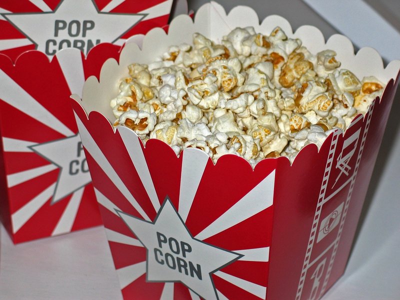 Popcorn je menšie zlo ako nachos či hranolčeky 