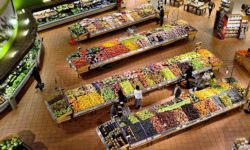 nakupovanie v supermarkete