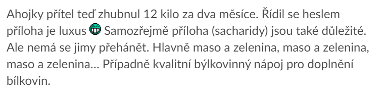 Jeden z užívateľov schudol vďaka bielkovinovej diéte 12 kg za dva mesiace