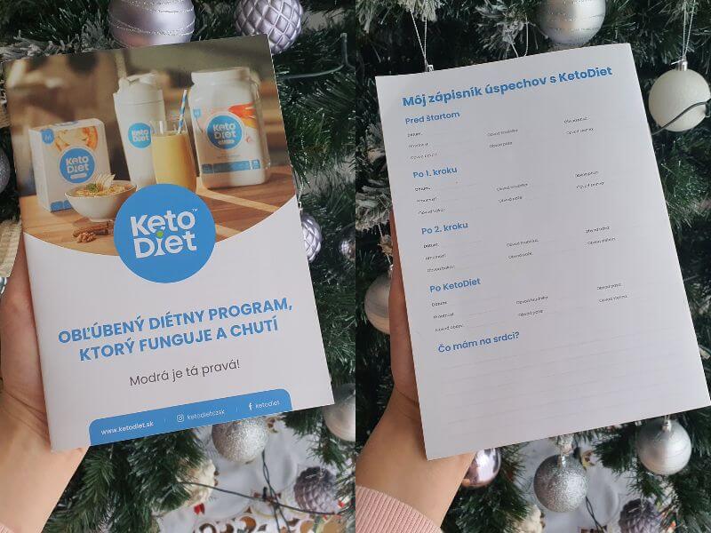 Praktická brožúrka KetoDiet s dôležitými informáciami 