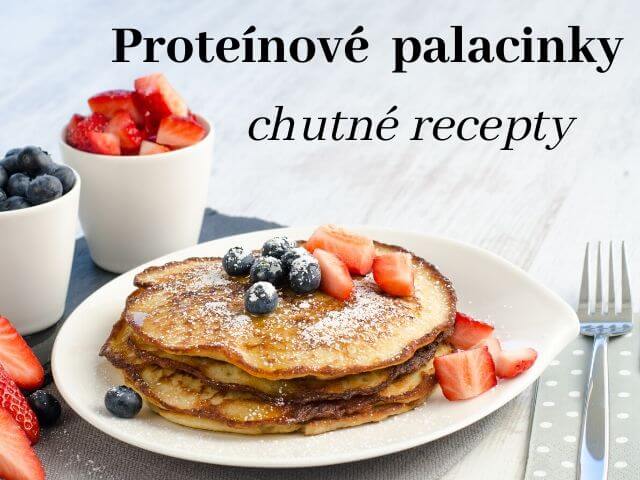Proteínové palacinky s ovocím