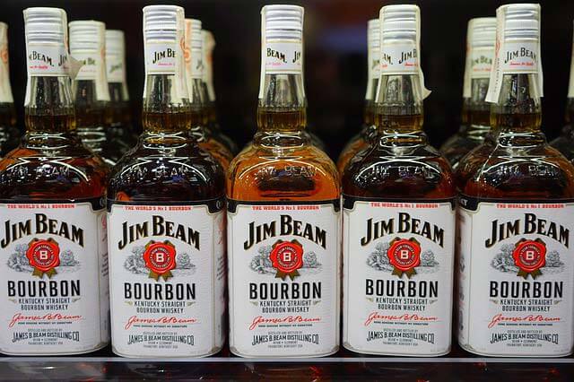 Bourbon whiskey Jim Beam