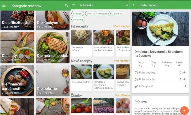 sRecepty - tip na aplikáciu s low carb receptami