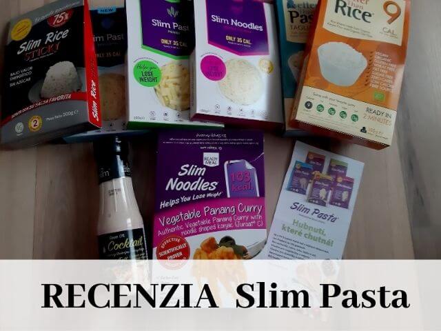 Produkty Slim Pasta - cestoviny, ryža, dresing, hotové jedlá