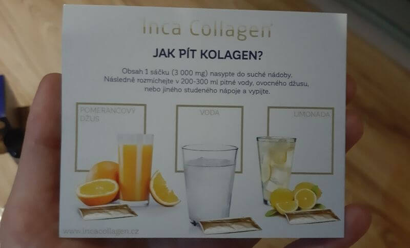 Ako piť Inca Collagen