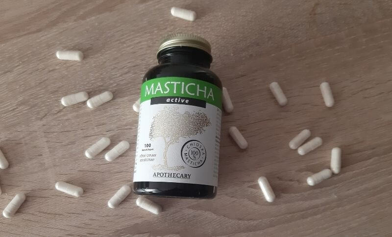 Masticha Active je dostupná vo forme kapsúl