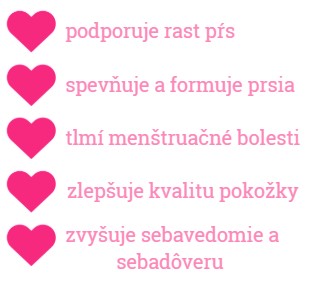 Tablety BrastExtra+ pozitívne vplývajú nielen na rast prsníkov, ale majú aj ďalšie zdravotné benefity.