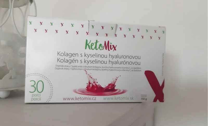 Celé balenie KetoMix kolagénu obsahuje 30 vreciek, teda 30 dávok. 