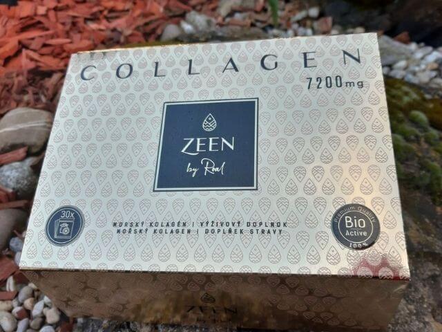 Zeen Collagen je dodávaný vo veľmi luxusnom balení.