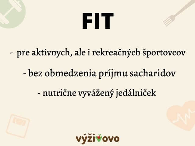 FIT stravovací program Nutric Bistro ocenia tak aktívni športovci, ako i ľudia, ktorí sa chcú zdravo stravovať a udržať si štíhlu líniu.