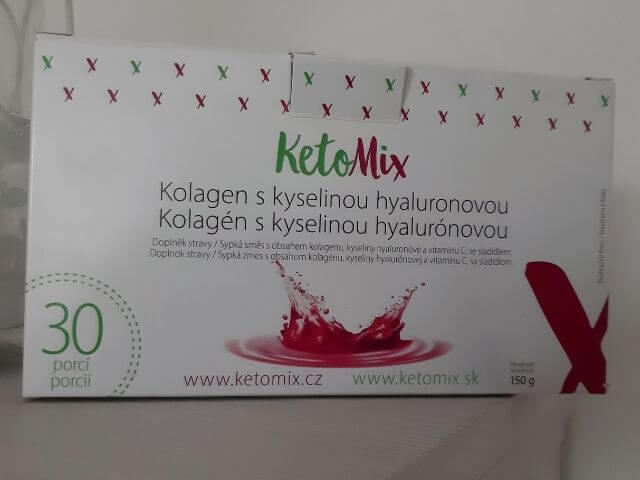 Balenie KetoMix kolagénu