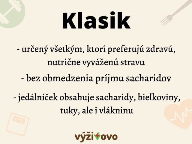 Stravovací program Nutric Bistro klasik uspokojí potreby bežných ľudí, ktorí chcú mať každý deň zdravé a čerstvé jedlo 