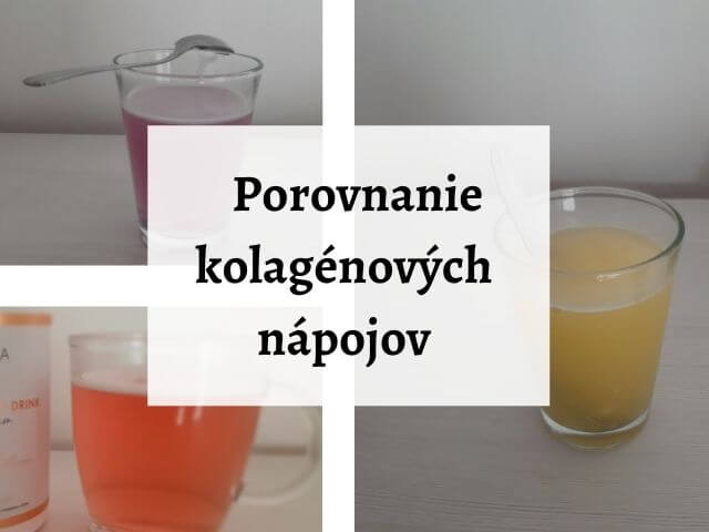 Porovnanie vybraných značiek kolagénových nápojov