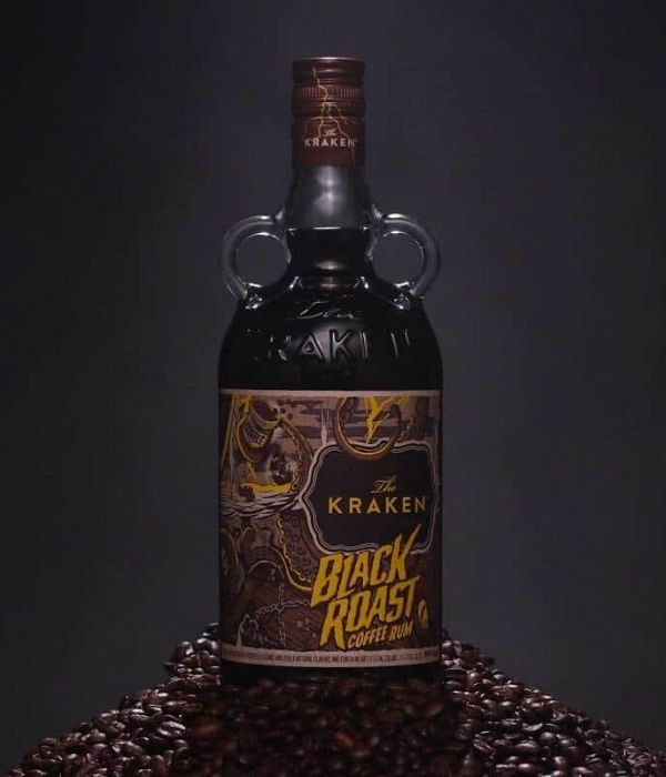 fľaša Kraken rum Black Roast Coffee