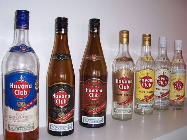 druhy Havana Club