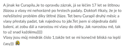 pozitívna skúsenosť užívateľky