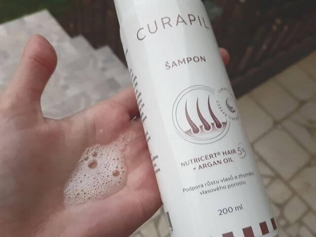 konzistencia šampónu Curapil