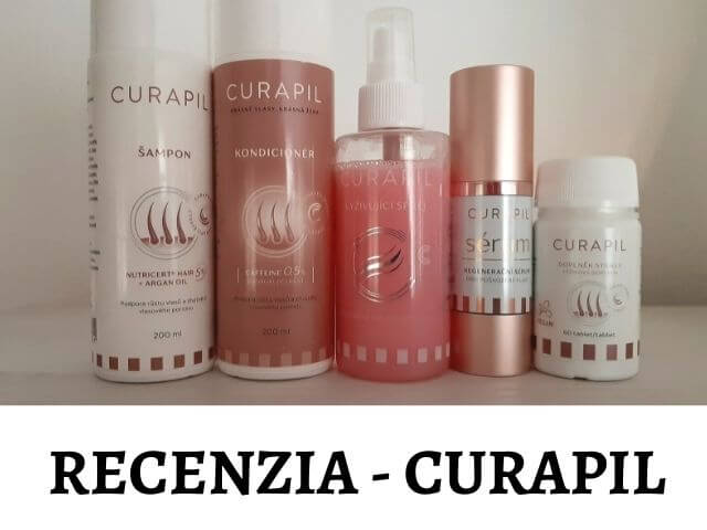 Balíček kompletnej vlasovej starostlivosti Curapil - produkty, moje skúsenosti, cena
