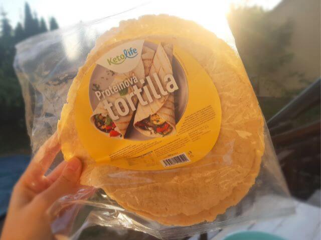 proteínová tortilla KetoLife