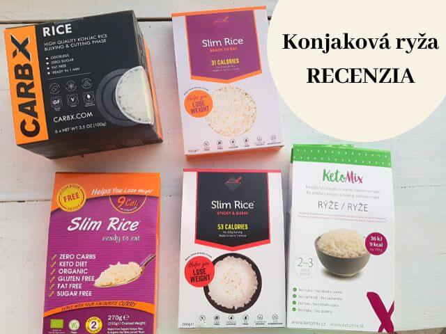 Konjaková ryža - porovnanie a hodnotenie rôznych značiek + recepty