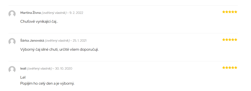 Recenzie užívateľov 