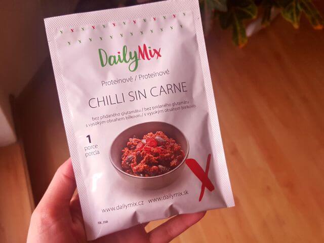 DailyMix balenie chilli sin carne v praktickom vrecku
