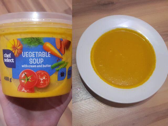 Zeleninová polievka z Lidla 
