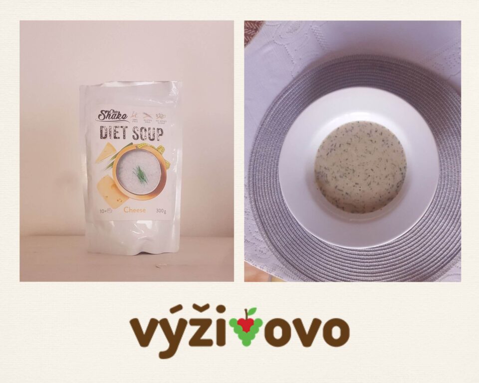 miska Chia Shake syrovej polievky s pažítkou