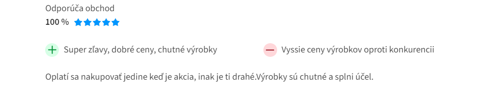 spätná väzba užívateľky na Heureke 