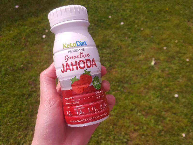 nízkosacharidové proteínové smoothie KetoDiet
