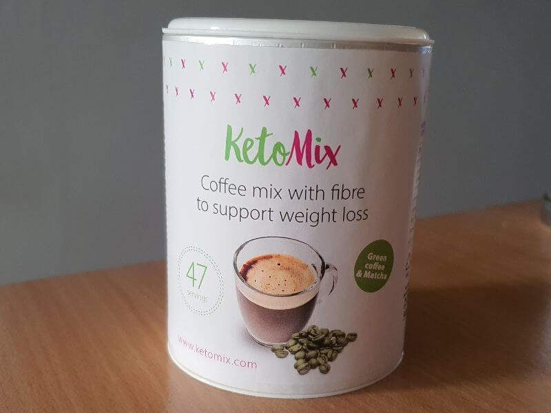 KetoMix instantná káva obsahuje 47 porcií