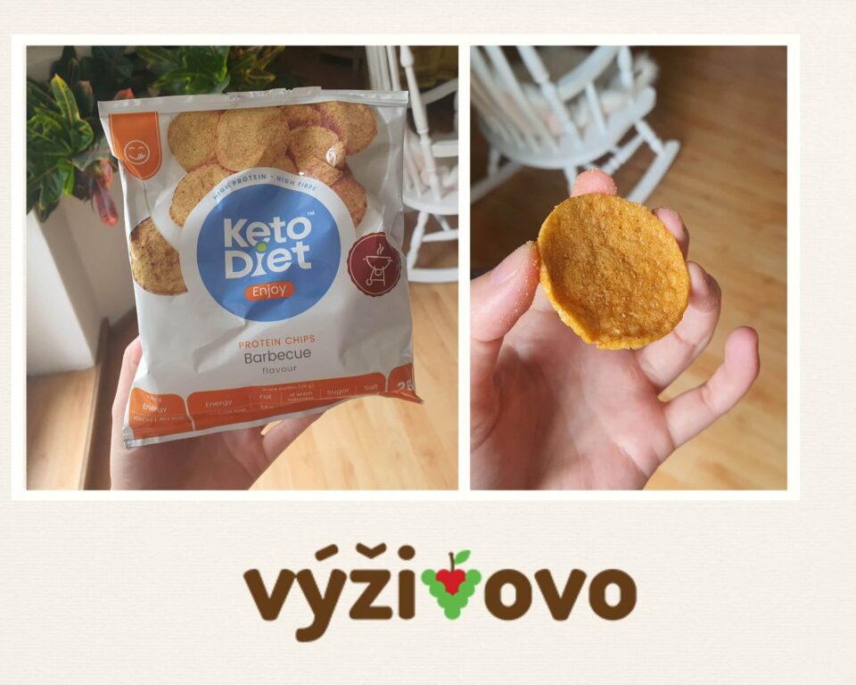 balíček bielkovinových chipsov KetoDiet s nízkym podielom sacharidov
