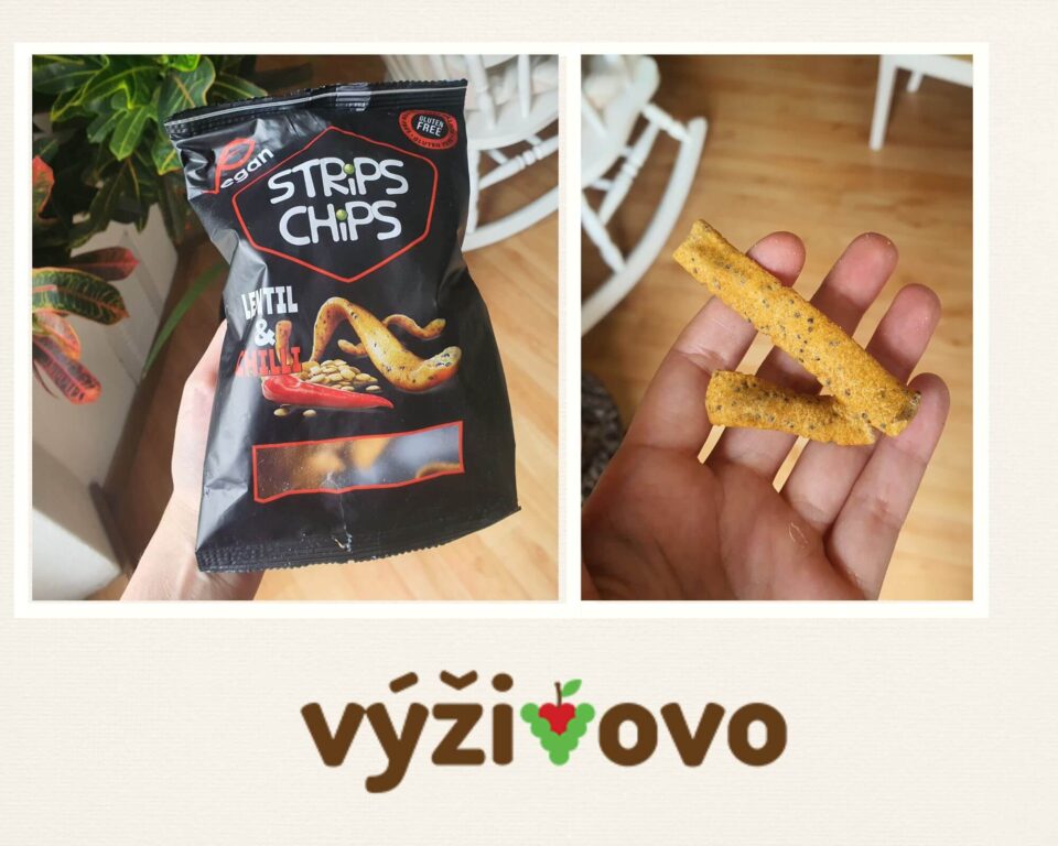 chipsy s príchuťou chilli pre vegánov